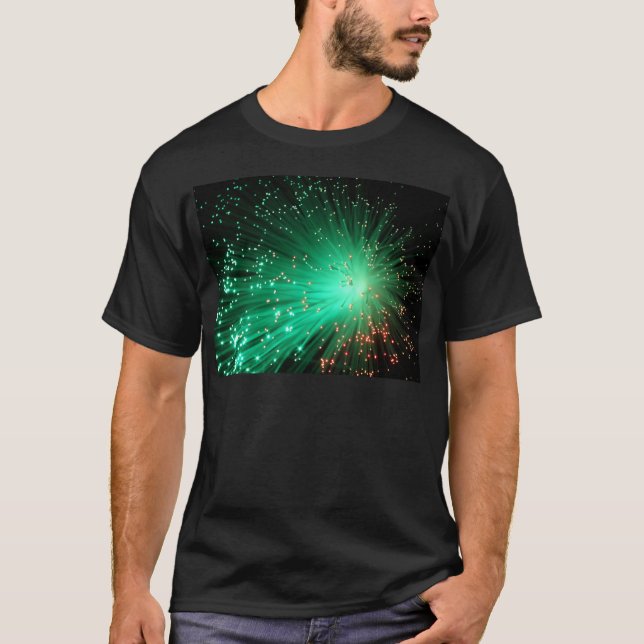 Illuminated Optical Fibres T-Shirt (Front)