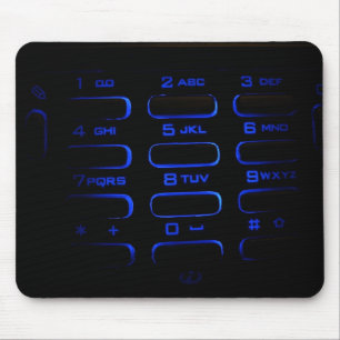 illuminated phone keyboard mouse pad