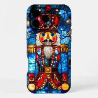 Illuminated Stained Glass Nutcracker