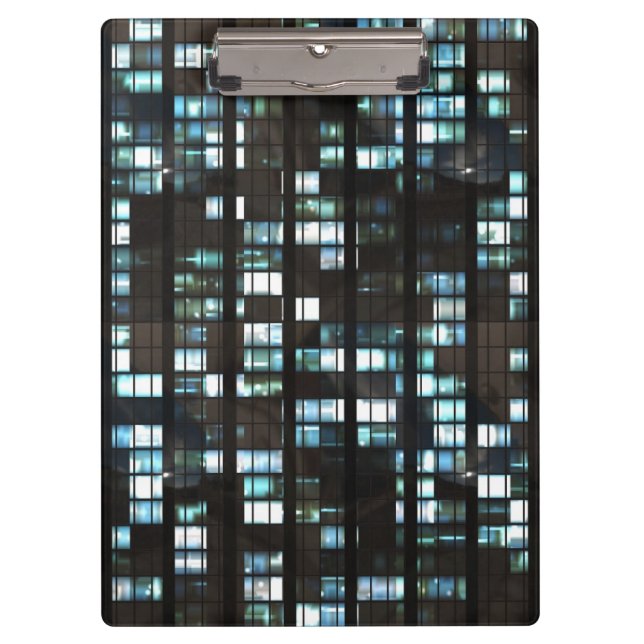 Illuminated windows pattern clipboard (Front)