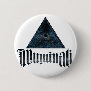 Illuminati 6 Cm Round Badge