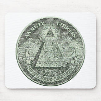Illuminati - All seeing eye Mouse Pad