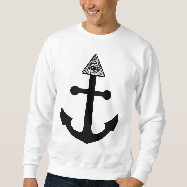 Illuminati Anchor Sweatshirt (Front)