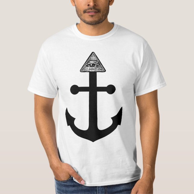Illuminati Anchor T-Shirt (Front)