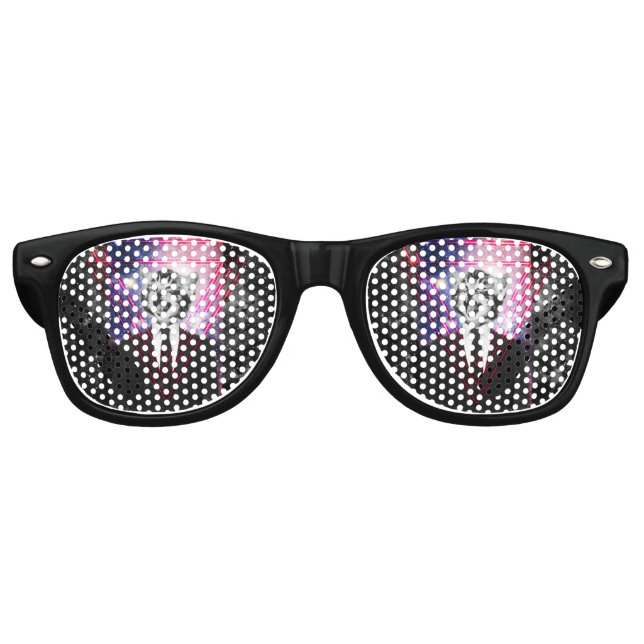 Illuminati cat retro sunglasses (Front)