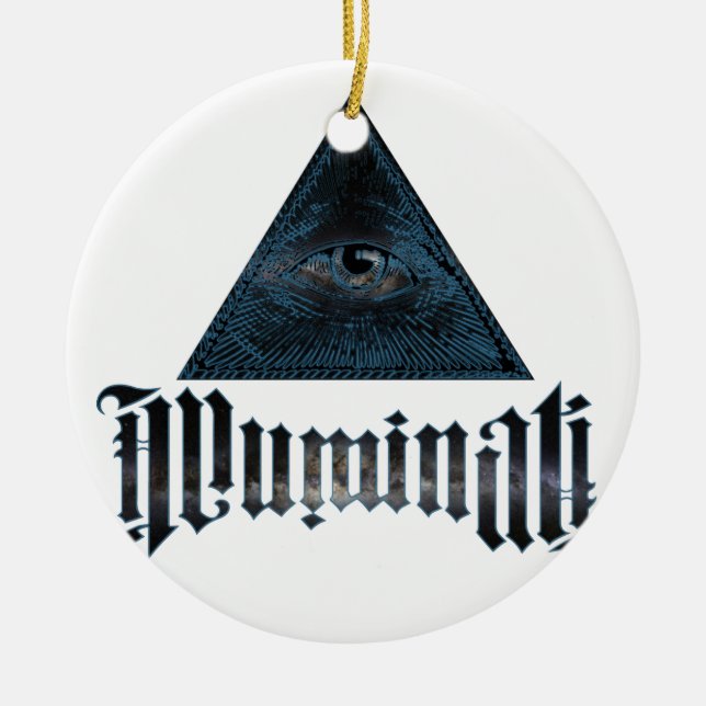 Illuminati Ceramic Tree Decoration (Front)
