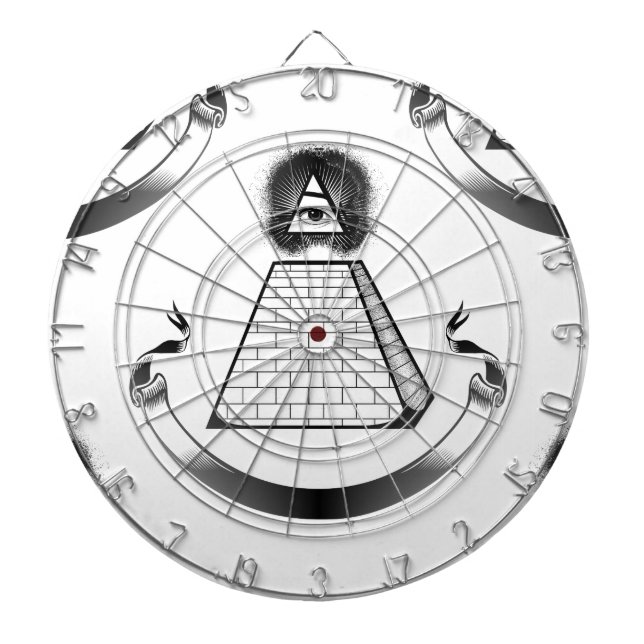 illuminati dartboard (Front)