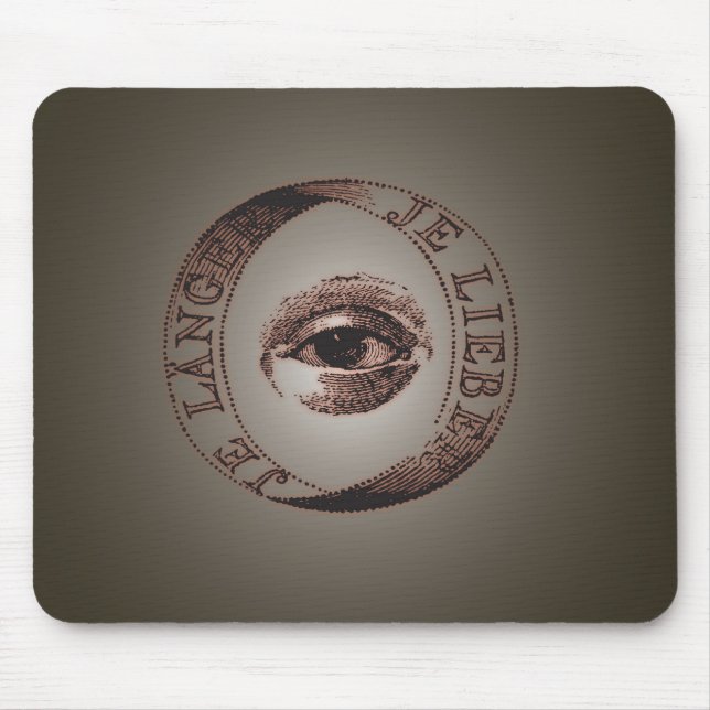 Illuminati eye mouse pad (Front)