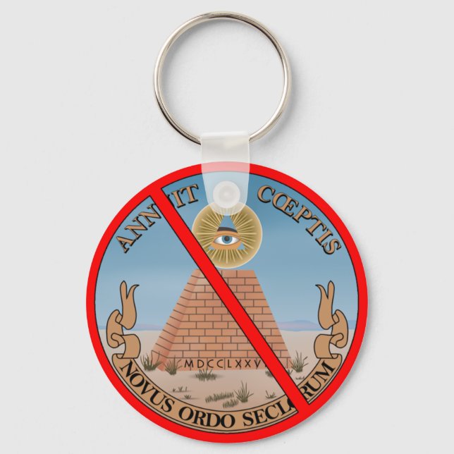 illuminati key ring (Front)