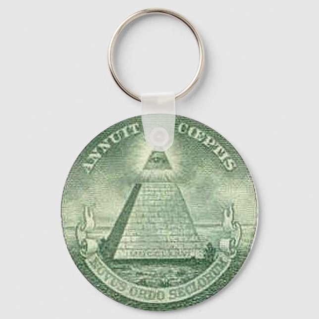 illuminati key ring (Front)