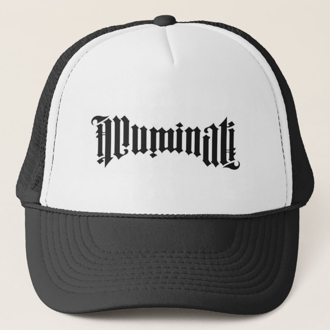 Illuminati Logo Trucker Hat (Front)