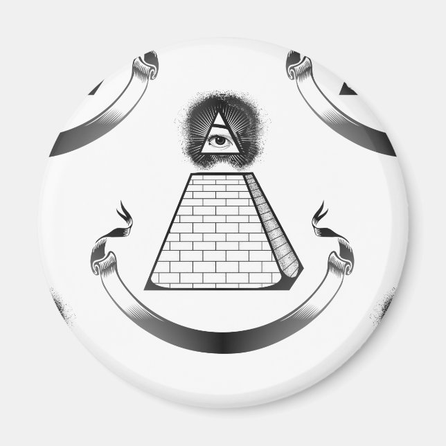 illuminati magnet (Front)