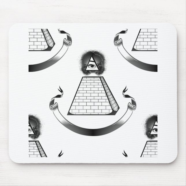 illuminati mouse pad (Front)