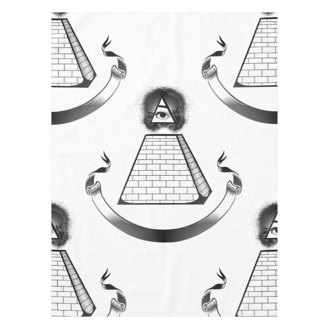 illuminati table runner cloth tablecloth (Front)