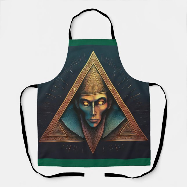 Illuminati Wall Crest Apron (Front)