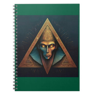 Illuminati Wall Crest Notebook