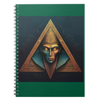 Illuminati Wall Crest Notebook