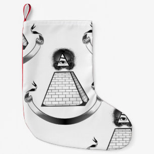 illuminati xmas christmas stocking