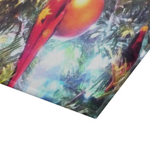 Illuminating Ornaments Cutting Board
