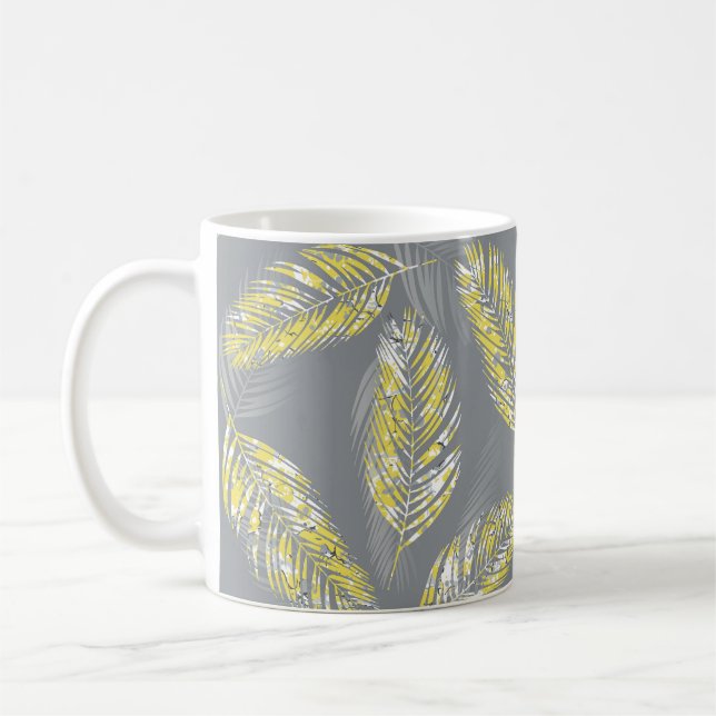 Illuminating Toucans: Marbling Tropical Coffee Mug (Left)