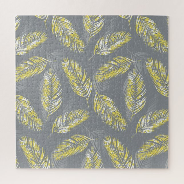 Illuminating Toucans: Marbling Tropical Jigsaw Puzzle (Vertical)