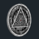 Illumination Dartboard<br><div class="desc">artistic minds logo</div>