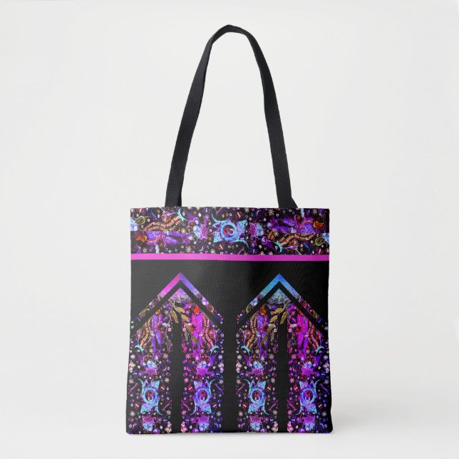 Illumination Magenta Tote Bag (Front)