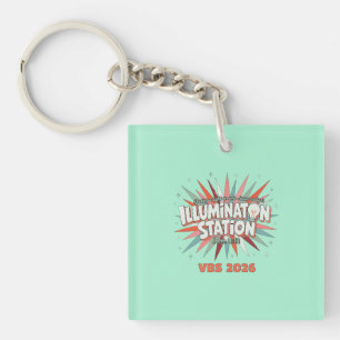 Illumination Station VBS 2026 John 8:12 Vacation Key Ring