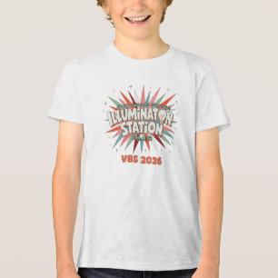 Illumination Station VBS 2026 John 8:12 Vacation  Tri-Blend Shirt