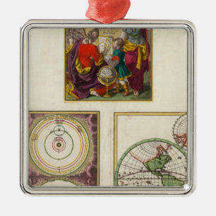 Illus Title Page Solar system, Charte vom Globo Metal Tree Decoration