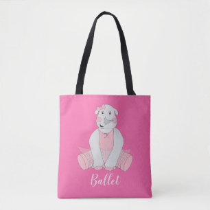 illusima Ballerina Rhino Ballet Tote Bag