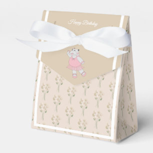 illusima Ballet Hippo Summer Blooms Gift/ Favour Box