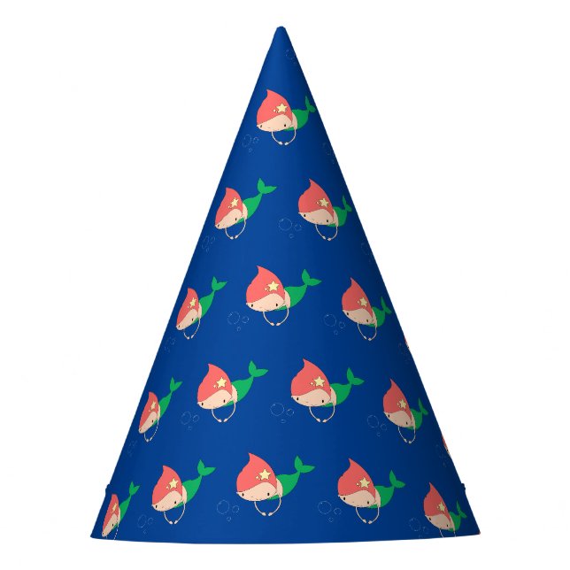 illusima Cotton Candy Mermaid Party Hat (Front)