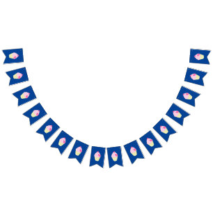illusima Dark Blue Bunting
