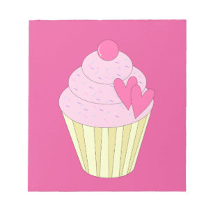 illusima Decorated Cupcake Notepad