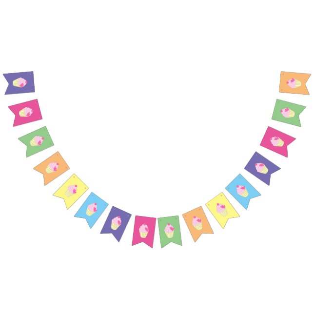 illusima Decorated Cupcakes Bunting (All)