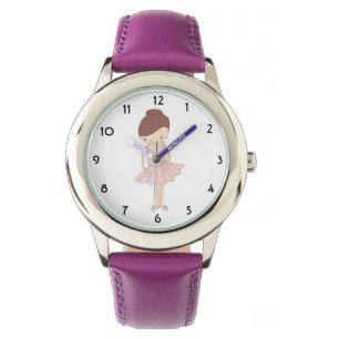 illusima Isabella Ballerina Purple Kids Watch