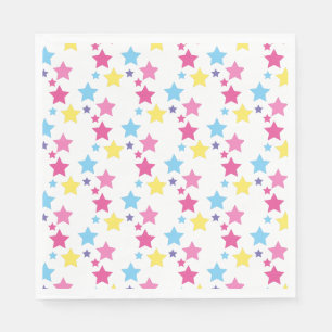 illusima Rainbow Stars Party Napkin