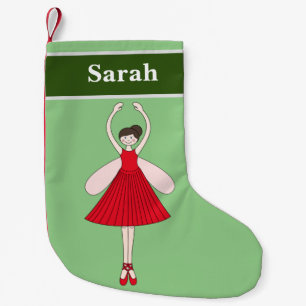 illusima Sarah Ballerina Fairy Christmas Special Small Christmas Stocking
