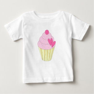 illusima Strawberry Cupcake Baby T-Shirt