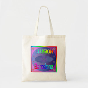 "ILLUSION Barcelona" Bag! Tote Bag