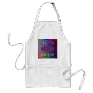 "ILLUSION Beverly Hills" Apron! Standard Apron