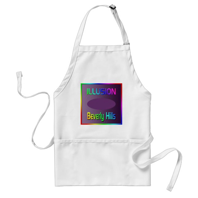"ILLUSION Beverly Hills" Apron! Standard Apron (Front)