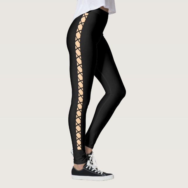 Illusion Cutout Leggings (Right)