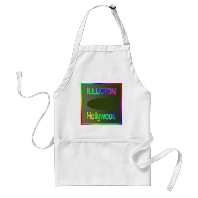 "ILLUSION Hollywood" Apron! Standard Apron (Front)