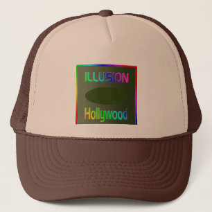 "ILLUSION Hollywood" Hat! Trucker Hat
