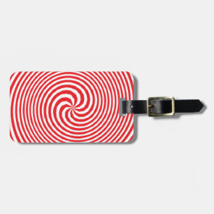 illusion luggage tag