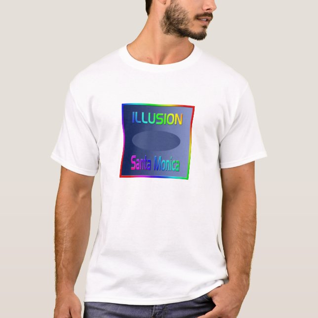 "ILLUSION Santa Monica" T-Shirt (Front)