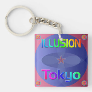 "ILLUSION Tokyo" Keychain! Key Ring