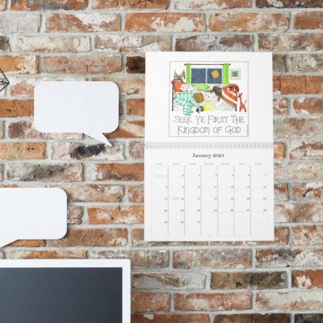 Illustrated Christian Scripture Calendar (Creator Uploaded)